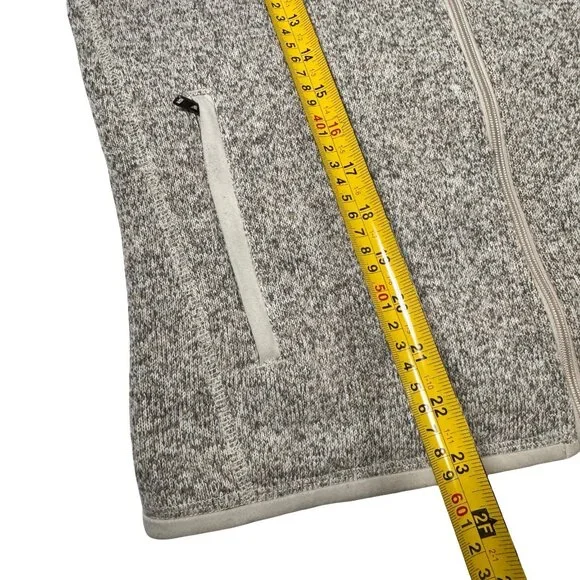 Patagonia Womens Better Sweater Vest Sz S Beige Full Zip Fleece Gorpcore Outdoor - Picture 4 of 10